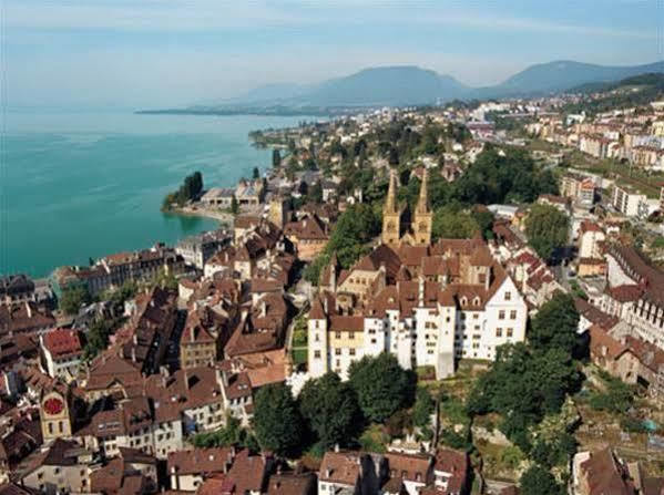 Hotel Les Vieux Toits Neuchâtel Zewnętrze zdjęcie
